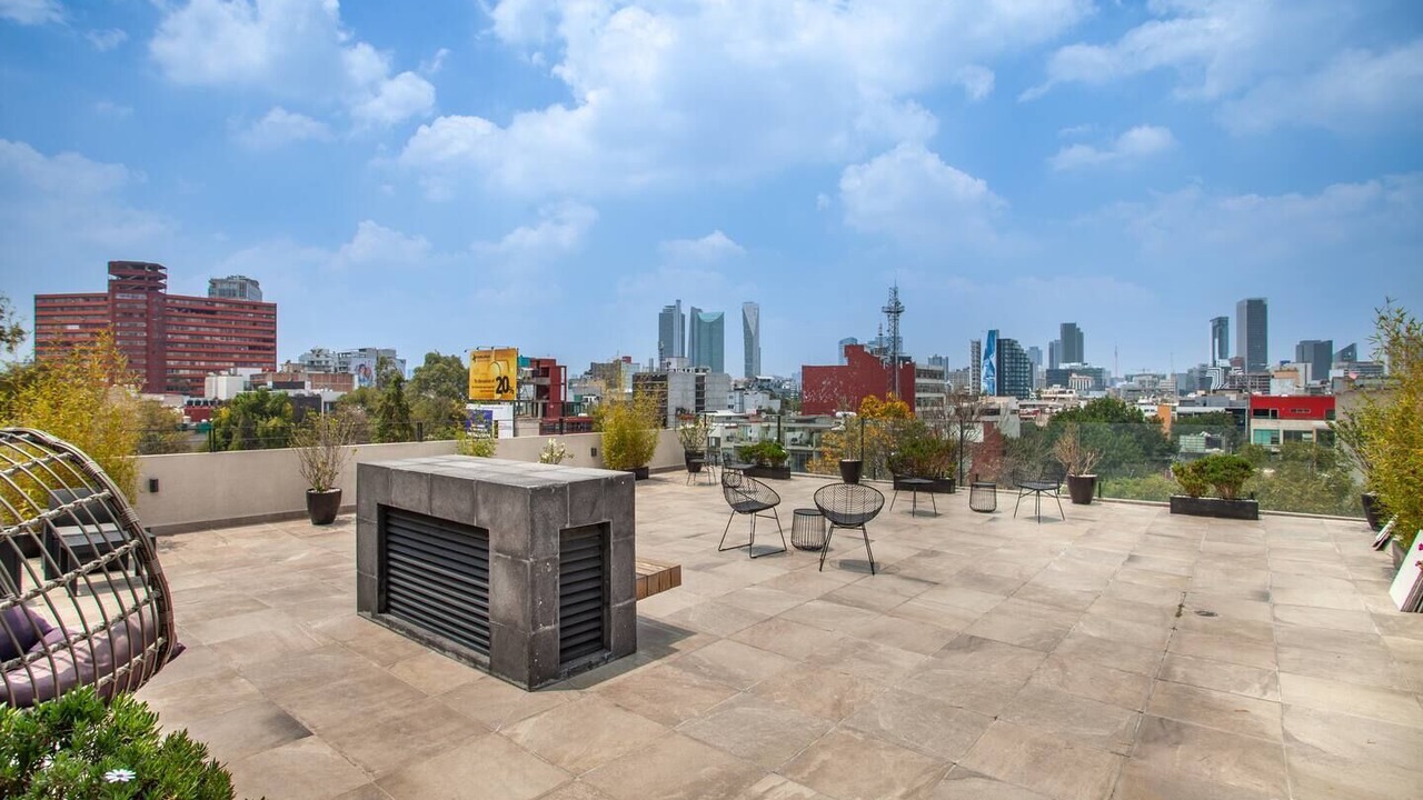 Photo of Patio Balcony in Colonia Cuauhtemoc