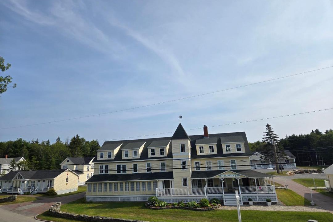 Photo of Buildings in Pemaquid Point