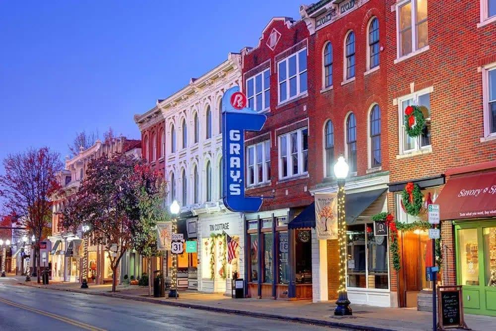 Photo of Buildings in Historic Downtown Franklin
