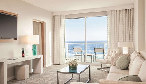 Suite, 1 King Bed with Sofa bed, Oceanfront