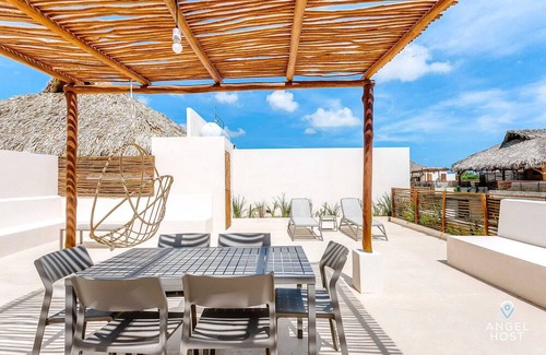 Tulum Apartment | Private Roof Pool Penthouse, 2 Cenotes and Gym