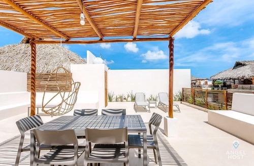 Tulum Apartment | Private Roof Pool Penthouse, 2 Cenotes and Gym