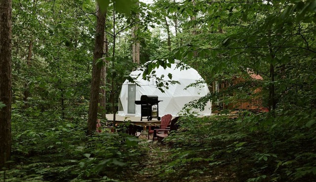 Fantastic Dome Nestled Amidst Trees and Barbecue Provided in Petawawa, Ontario