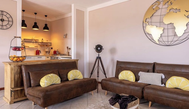 Nice apartment for 5 guests with A/C, WIFI, terrace, pets allowed and panoramic view